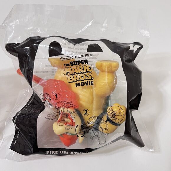 McDonald's The Super Mario Bros Movie Happy Meal Toys #7 Bowser #5 Mario Kart - Picture 3 of 8